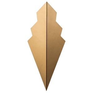 Aplica aurie din metal Arrow The Home Collection