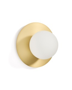 Aplica aurie din metal Brisia Kave Home