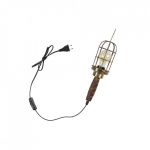 Aplica din metal si alama Mine Lamp Antique Brass Be Pure Home