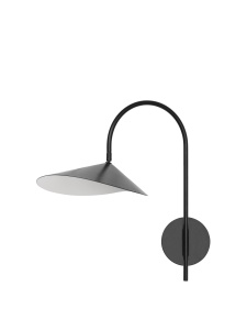 Aplica neagra din metal Arum Ferm Living