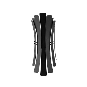 Aplica neagra din metal cu 2 becuri Lınea The Home Collection