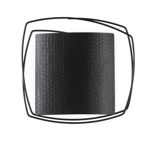 Aplica neagra din metal Wobble Thai Natura