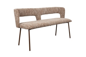 Banca maro din textil 148 cm Chelsea Quiet Object