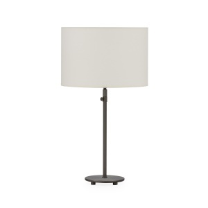 Baza pentru veioza din metal gri inchis 47 cm Aman Thai Natura