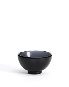 Bol albastru din sticla 10 cm Sileia Kave Home