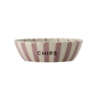 Bol multicolor din ceramica 24 cm Chip Rose Bloomingville