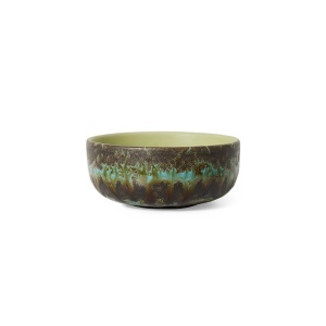 Bol pentru tapas multicolor din ceramica 11 cm 70s Fern HKliving