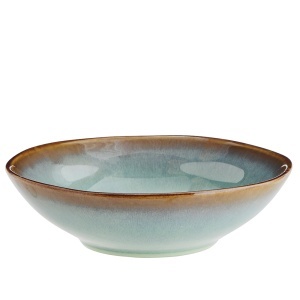 Bol verde din ceramica 18 cm Olive Madam Stoltz