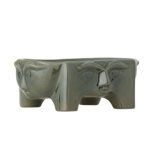 Bol verde din ceramica 855 ml Amilia Bloomingville
