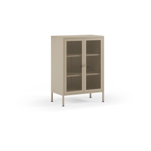 Bufet inferior bej nisipiu din metal 70 cm Fayna Quiet Object