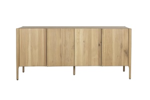 Bufet inferior maro din lemn 180 cm Ember Zuiver