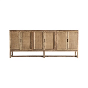 Bufet inferior maro din lemn 220 cm Byremo Vical Home