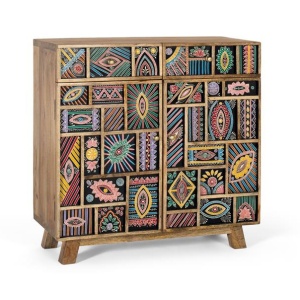 Bufet inferior multicolor din lemn 80 cm Noosa Giner y Colomer