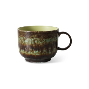 Cana multicolora din ceramica 425 ml 70s Vesper HKliving
