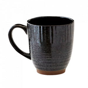 Cana neagra din ceramica 9x10 cm Mekhi Madam Stoltz