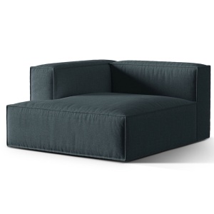 Canapea modulara albastru petrol din textil pentru 1 persoana Nuria Left Liberty Micadoni