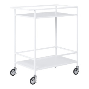 Carucior alb din metal Vita House Nordic