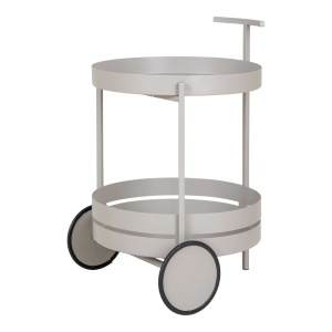 Carucior gri din metal Beja House Nordic