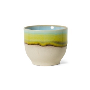 Ceasca multicolora din ceramica 250 ml 70s Glint HKliving