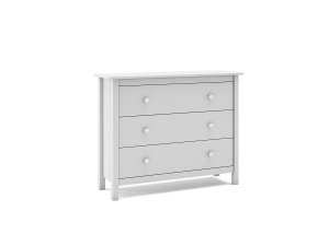 Comoda alba din lemn 100 cm Max The Home Collection