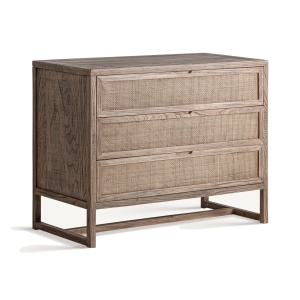 Comoda maro din lemn 105 cm Byremo Vical Home