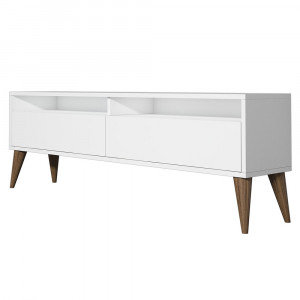 Comoda TV alba 150 cm Best The Home Collection