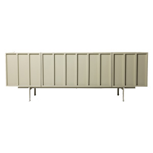 Comoda TV crem din metal 160 cm Fern HKliving