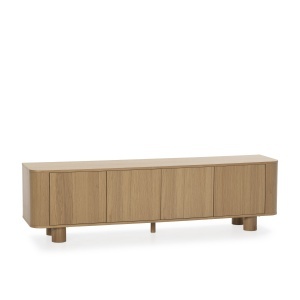 Comoda TV maro din lemn 180 cm Padoc The Home Collection