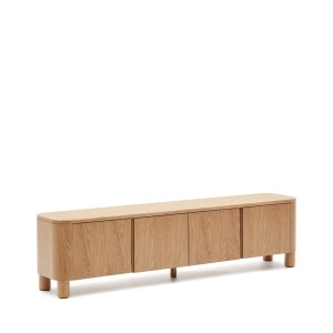 Comoda TV maro din lemn 200 cm Salaya Kave Home