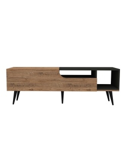 Comoda TV maro/gri antracit 150 cm Alba The Home Collection