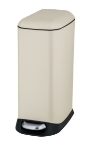 Cos de gunoi crem din metal 12 L Easy Close Wenko