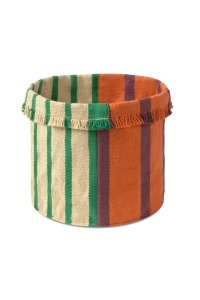 Cos din bumbac multicolor Tall Terracota Lorena Canals