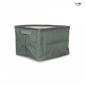 Cos verde din bumbac si poliester Basket Mint Bigger The Home Collection