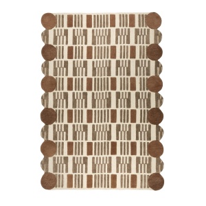 Covor bej din bumbac 160x230 cm Mundra Quiet Object