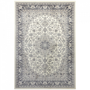 Covor crem/gri antracit din bumbac si viscoza 160x230 cm Modern Orient The Home Collection