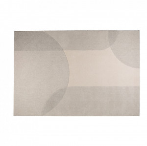 Covor din lana gri/crem 200x300 cm Dream Natural/Grey Zuiver