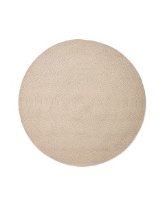 Covor ecru din fibre sintetice 150 cm Despas Kave Home