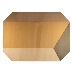 Covor maro din fibre sintetice 200x290 cm Harmony Zuiver