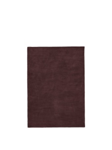 Covor maro inchis din fibre naturale 140x200 cm Stille Ferm Living