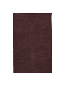 Covor maro inchis din fibre naturale 160x250 cm Stille Ferm Living