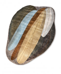 Covor multicolor din fibre sintetice 200x290 cm Piume Pols Potten