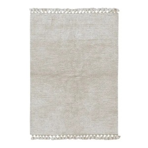 Covor pentru copii bej nisipiu din fibre naturale 80x140 cm Koa Lorena Canals