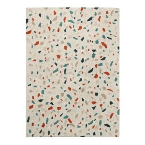 Covor pentru copii multicolor din bumbac 140x200 cm Terrazzo Marble Lorena Canals