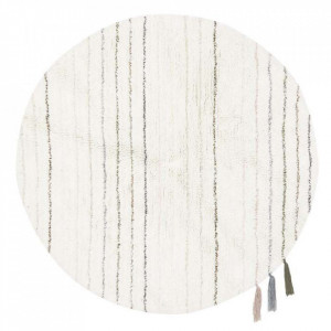 Covor pentru copii multicolor din fibre naturale 120 cm Arona Lorena Canals