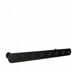 Cuier negru din metal Hack Hubsch