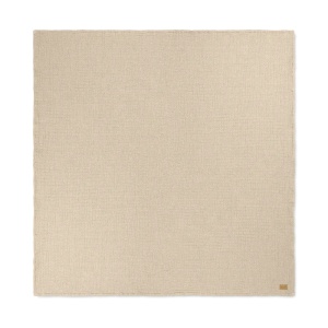 Cuvertura bej din bumbac 240x250 cm Daze Ferm Living