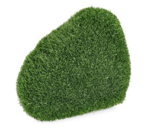Decoratiune verde din fibre sintetice 21 cm Stone Irr Bizzotto