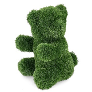 Decoratiune verde din fibre sintetice 50 cm Bear Bizzotto