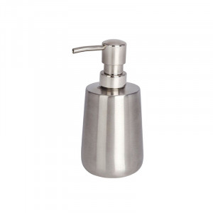 Dispenser sapun lichid argintiu din metal 420 ml Solid Wenko