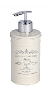 Dispenser sapun lichid crem din metal 350 ml Home Painted Wenko